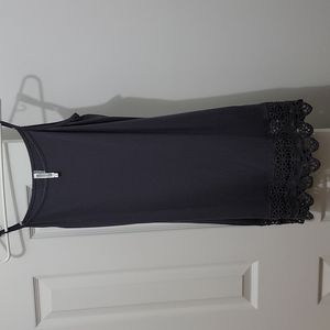 Dress/under sweater layer M gray NWOT